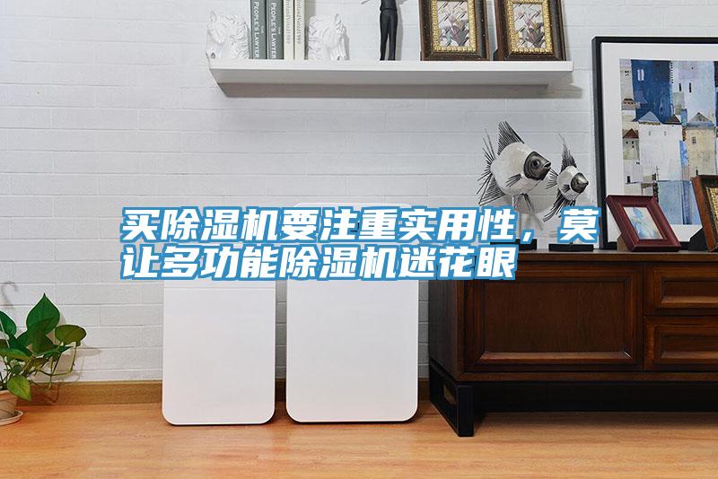 買除濕機(jī)要注重實(shí)用性，莫讓多功能除濕機(jī)迷花眼