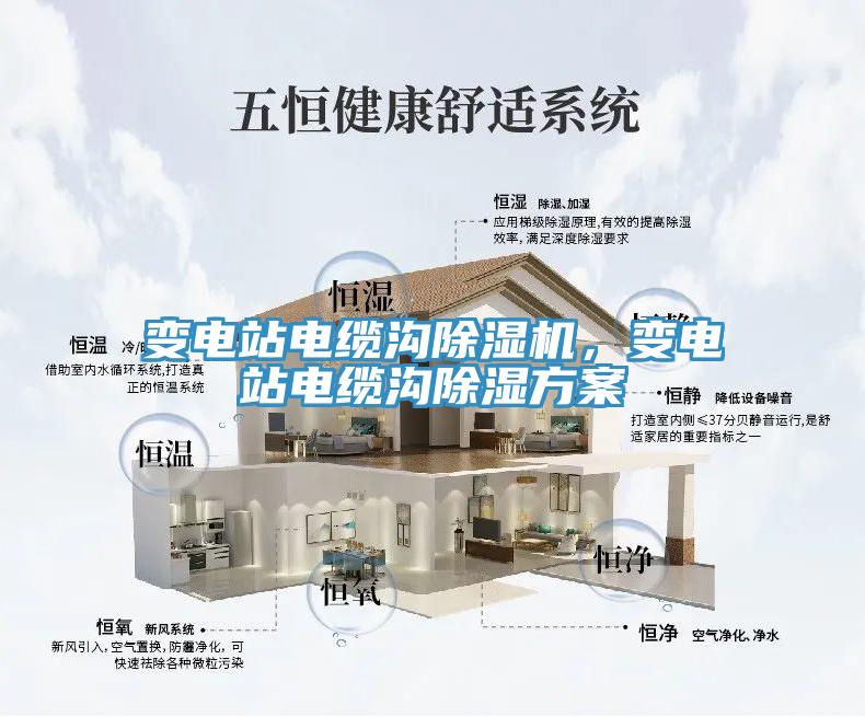 變電站電纜溝除濕機(jī)，變電站電纜溝除濕方案
