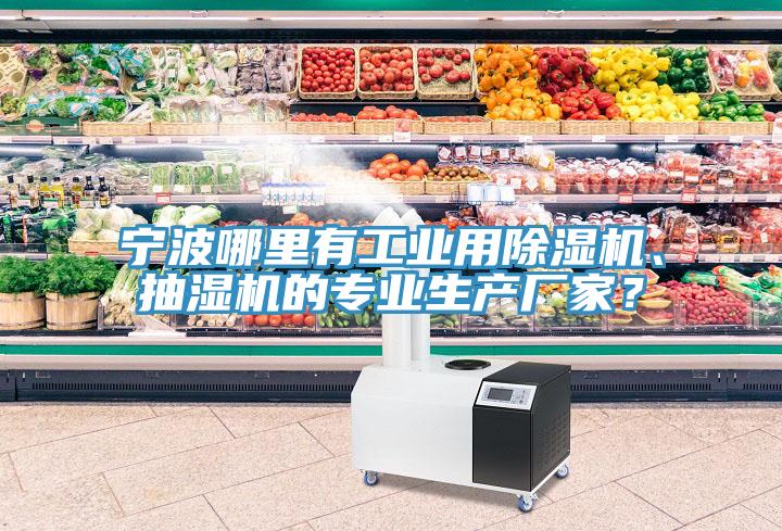 寧波哪里有工業(yè)用除濕機、抽濕機的專業(yè)生產(chǎn)廠家？