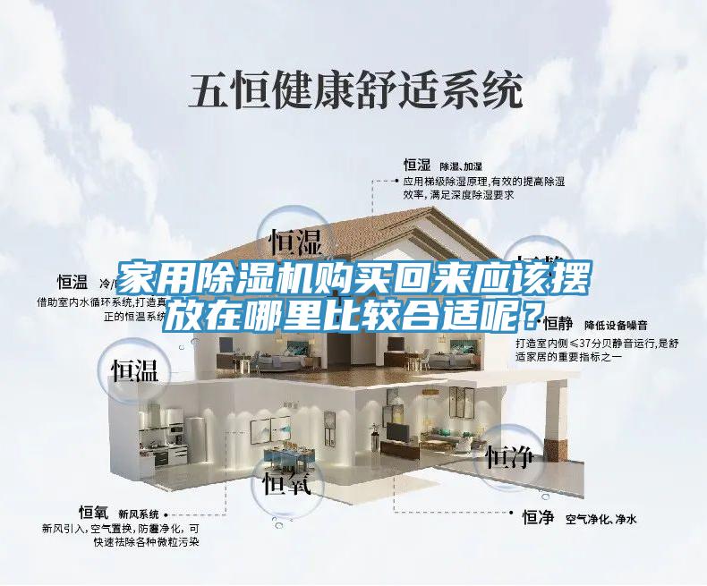 家用除濕機(jī)購(gòu)買回來(lái)應(yīng)該擺放在哪里比較合適呢？