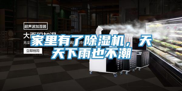 家里有了除濕機(jī)，天天下雨也不潮