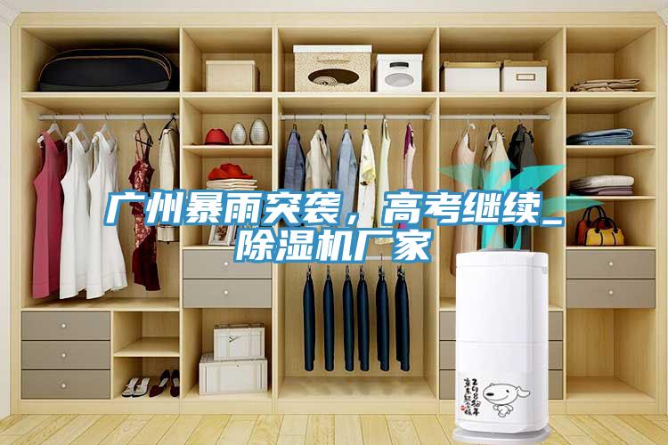 廣州暴雨突襲，高考繼續(xù)_除濕機廠家
