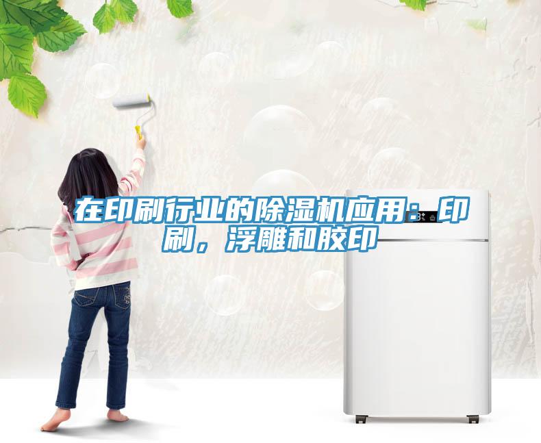 在印刷行業(yè)的除濕機(jī)應(yīng)用：印刷，浮雕和膠印