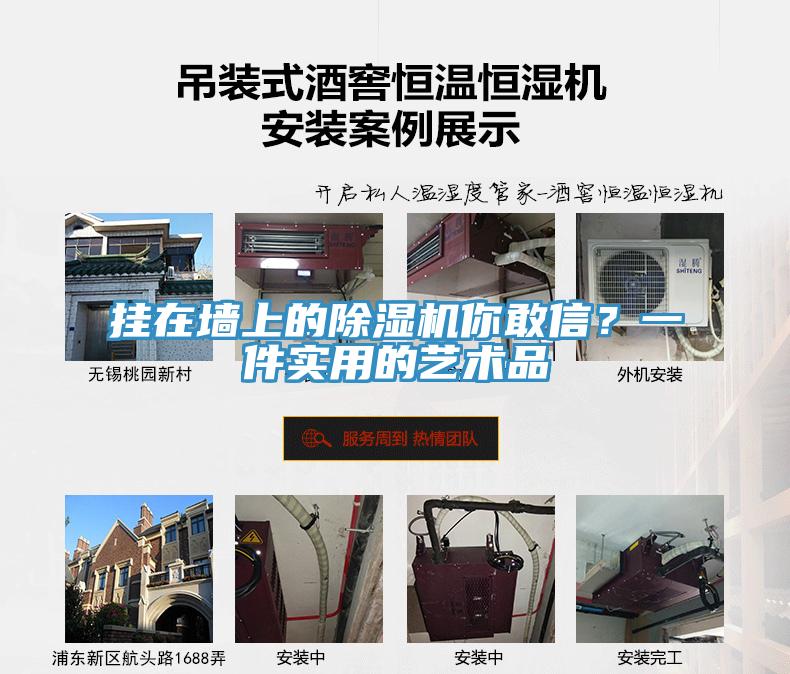 掛在墻上的除濕機你敢信？一件實用的藝術(shù)品