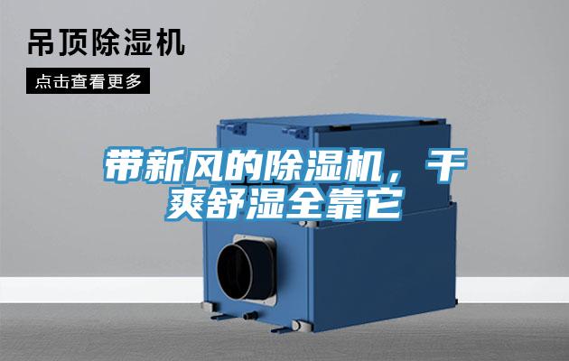帶新風(fēng)的除濕機(jī)，干爽舒濕全靠它