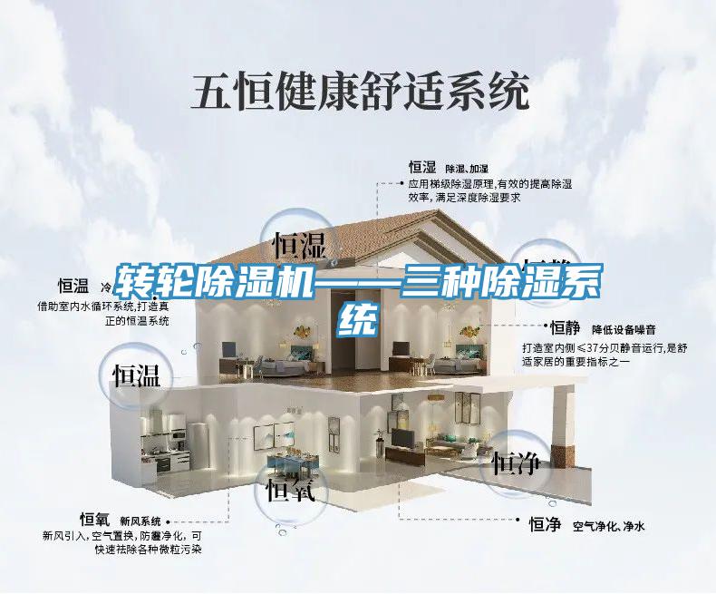 轉(zhuǎn)輪除濕機——三種除濕系統(tǒng)