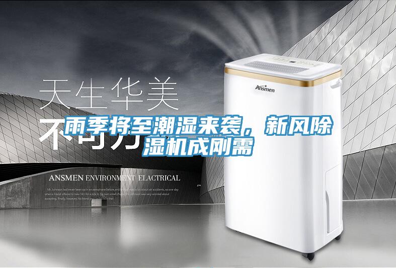 雨季將至潮濕來襲，新風除濕機成剛需