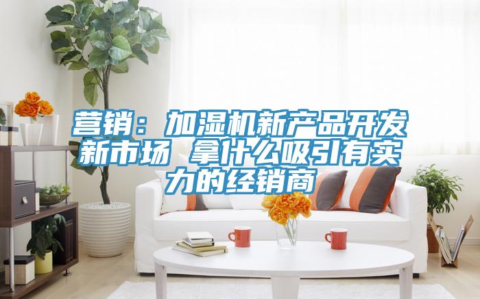 營銷：加濕機(jī)新產(chǎn)品開發(fā)新市場(chǎng) 拿什么吸引有實(shí)力的經(jīng)銷商