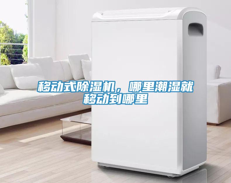 移動(dòng)式除濕機(jī)，哪里潮濕就移動(dòng)到哪里