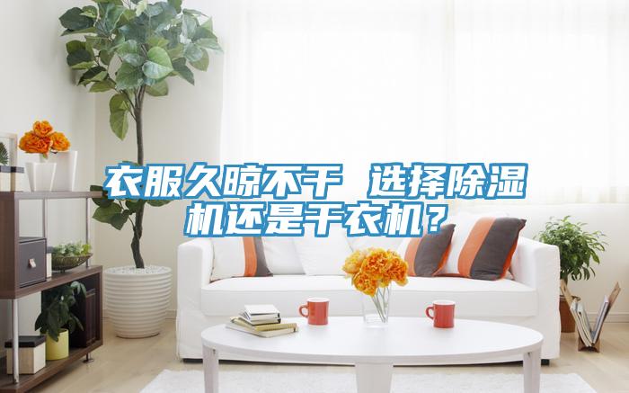 衣服久晾不干 選擇除濕機(jī)還是干衣機(jī)？