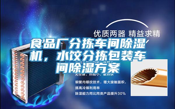 食品廠分揀車(chē)間除濕機(jī)，水餃分揀包裝車(chē)間除濕方案