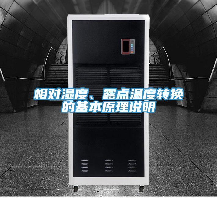 相對(duì)濕度、露點(diǎn)溫度轉(zhuǎn)換的基本原理說明