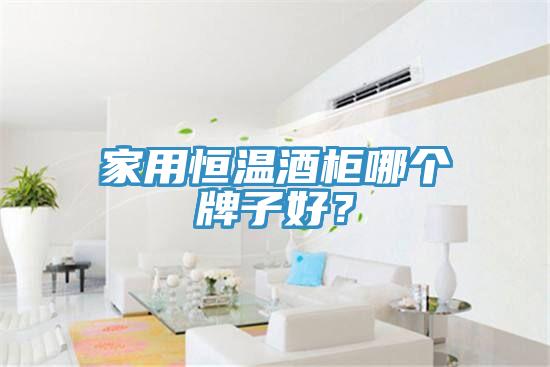 家用恒溫酒柜哪個牌子好？
