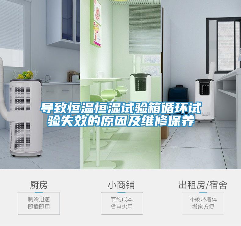 導致恒溫恒濕試驗箱循環(huán)試驗失效的原因及維修保養(yǎng)