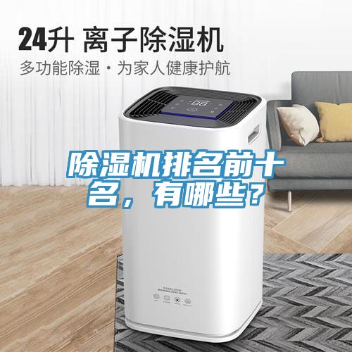 除濕機(jī)排名前十名，有哪些？