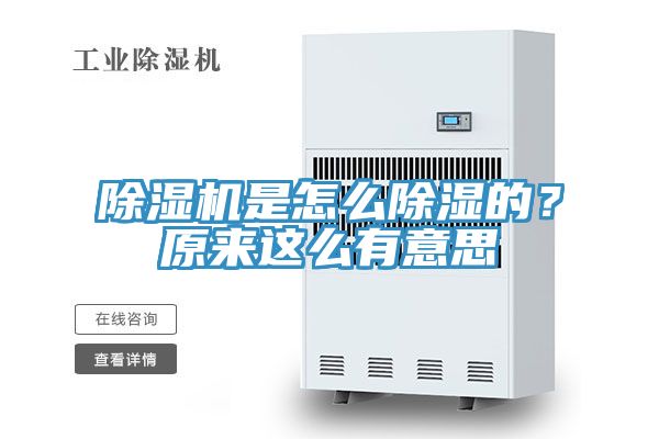 除濕機(jī)是怎么除濕的？原來(lái)這么有意思
