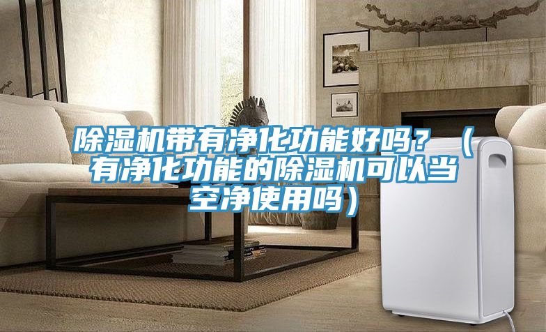 除濕機(jī)帶有凈化功能好嗎？（有凈化功能的除濕機(jī)可以當(dāng)空凈使用嗎）