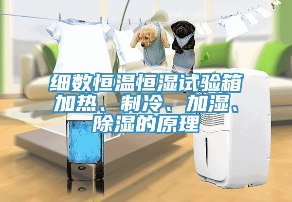 細(xì)數(shù)恒溫恒濕試驗(yàn)箱加熱、制冷、加濕、除濕的原理