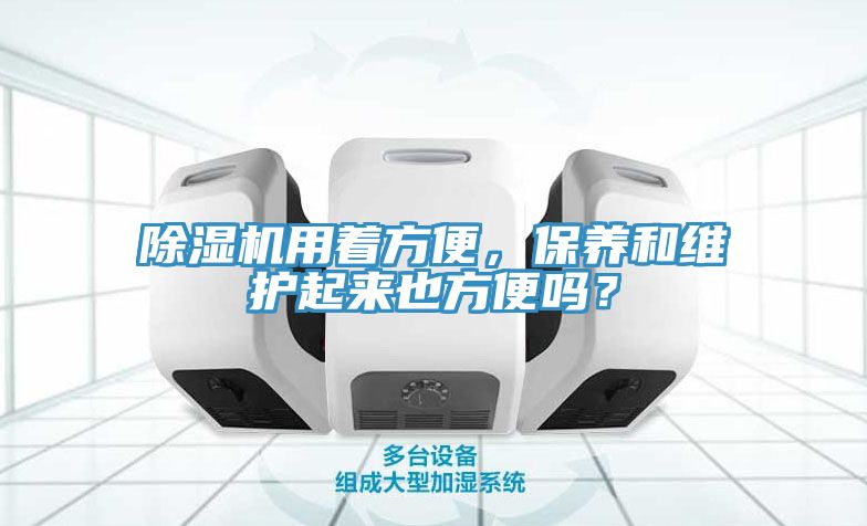 除濕機(jī)用著方便，保養(yǎng)和維護(hù)起來(lái)也方便嗎？