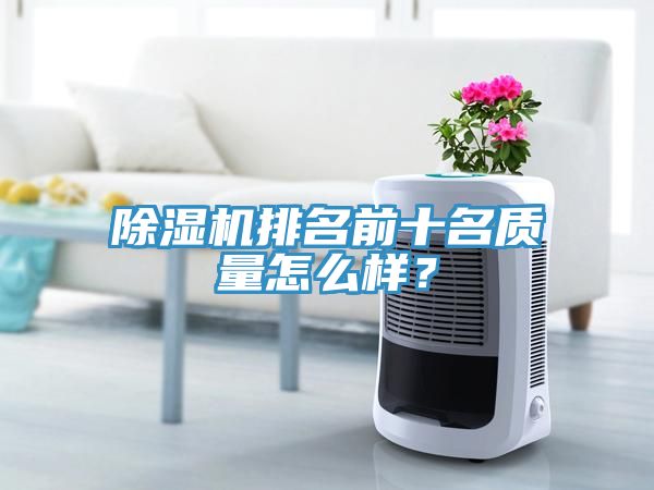 除濕機(jī)排名前十名質(zhì)量怎么樣？