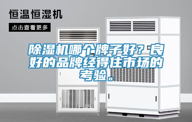 除濕機(jī)哪個牌子好？良好的品牌經(jīng)得住市場的考驗。