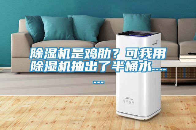 除濕機(jī)是雞肋？可我用除濕機(jī)抽出了半桶水.......