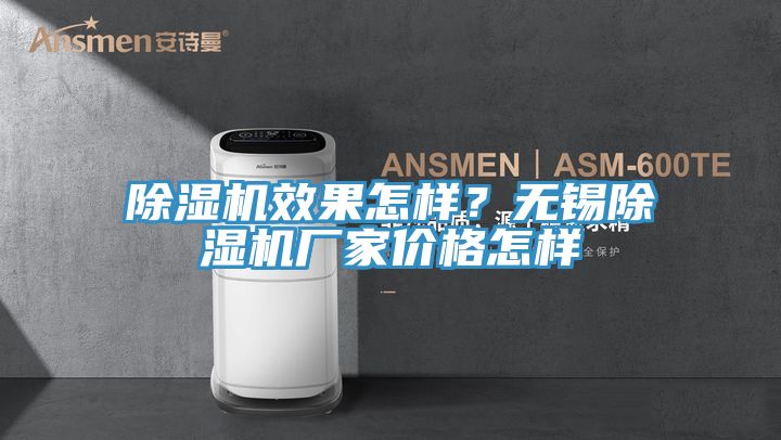 除濕機效果怎樣？無錫除濕機廠家價格怎樣