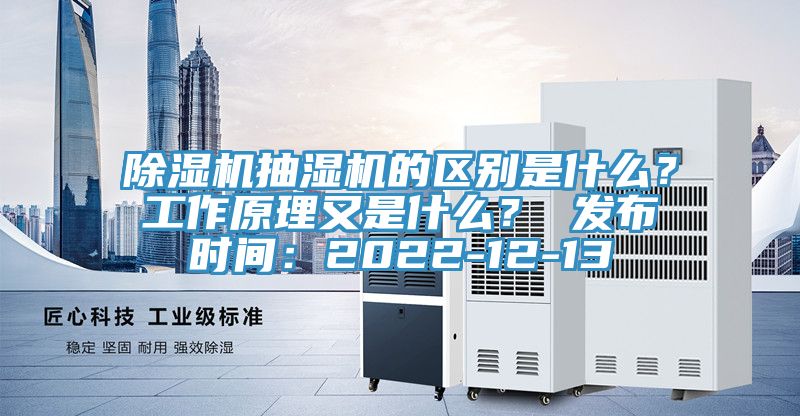 除濕機(jī)抽濕機(jī)的區(qū)別是什么？工作原理又是什么？ 發(fā)布時間：2022-12-13