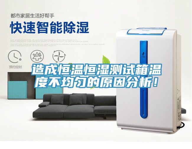 造成恒溫恒濕測試箱溫度不均勻的原因分析！