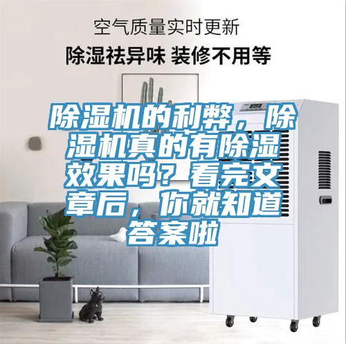 除濕機的利弊，除濕機真的有除濕效果嗎？看完文章后，你就知道答案啦