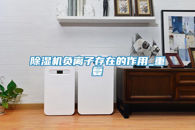 除濕機負離子存在的作用_重復(fù)
