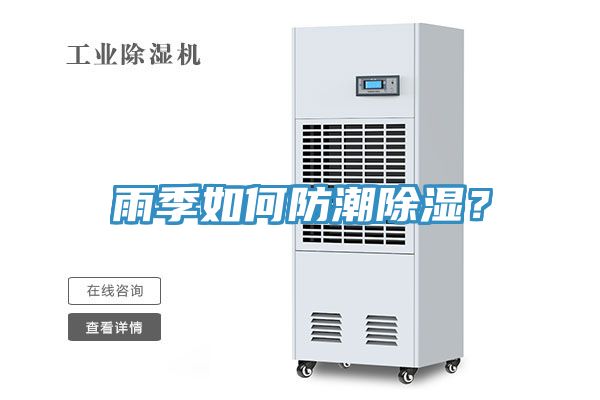 雨季如何防潮除濕？