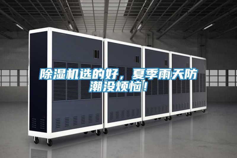 除濕機(jī)選的好，夏季雨天防潮沒(méi)煩惱！