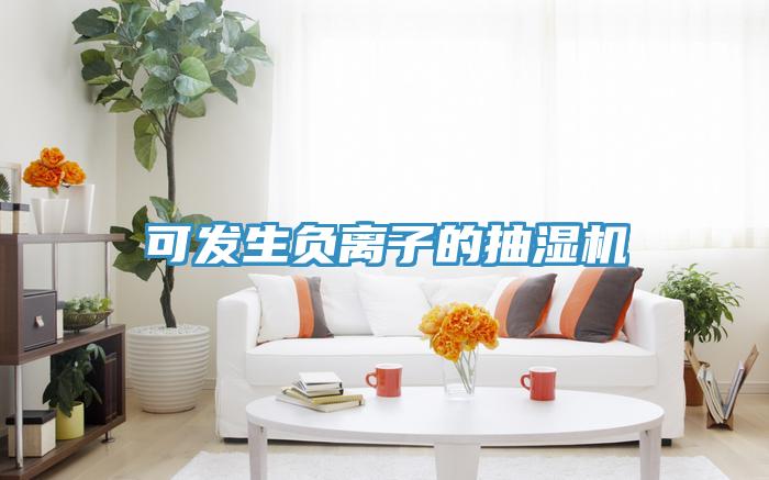 可發(fā)生負(fù)離子的抽濕機